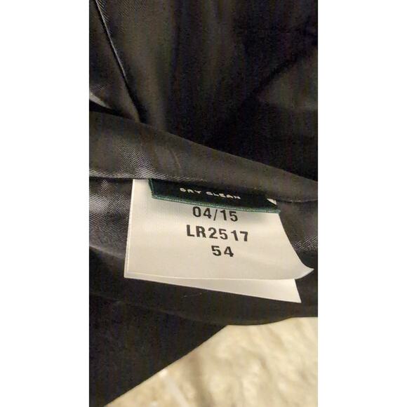 NWT Lauren Ralph Lauren buckle front asymmetrical wool blend coat - Picture 9 of 10